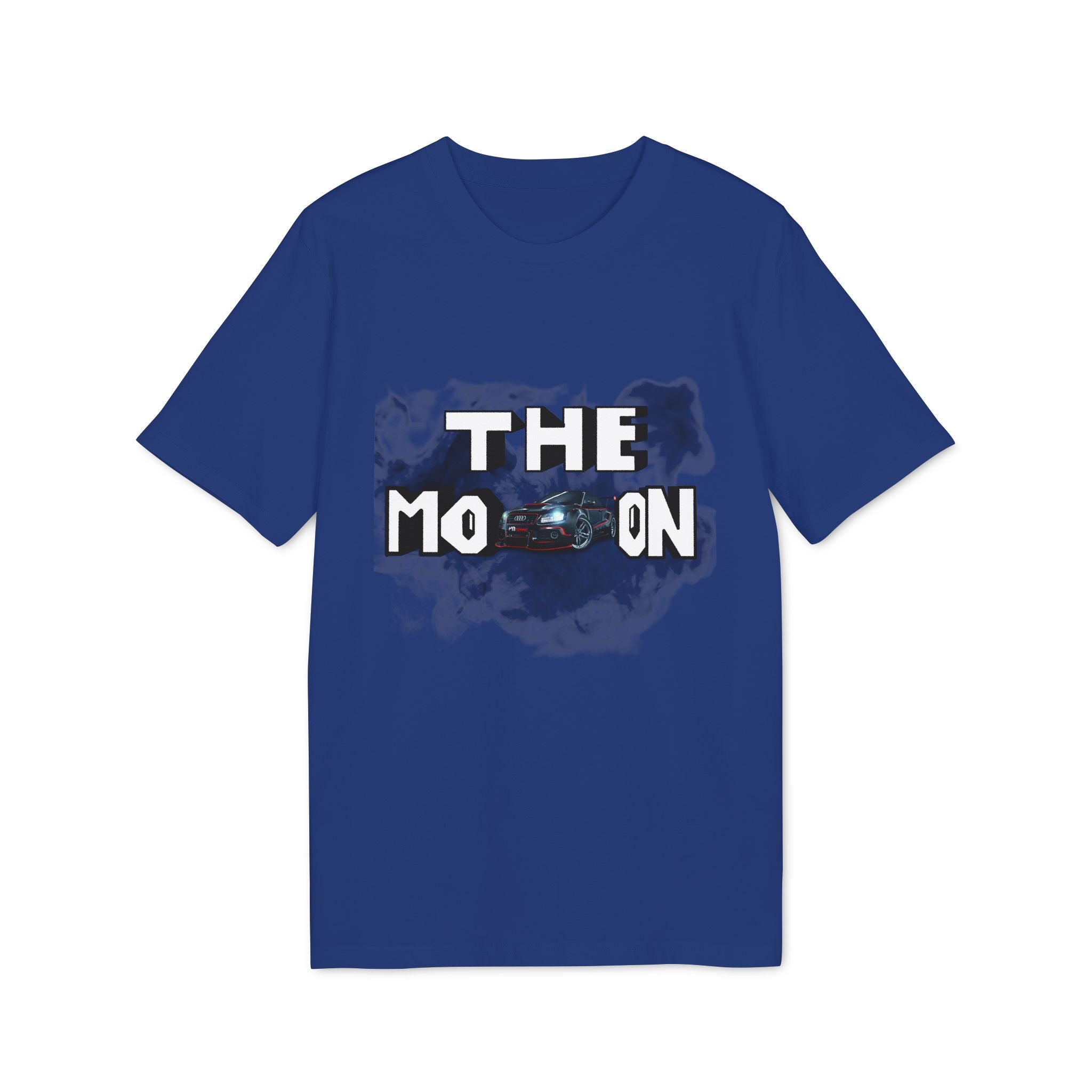 The Moon Graphic T-Shirt — Space Lover Tee with Celestial Text