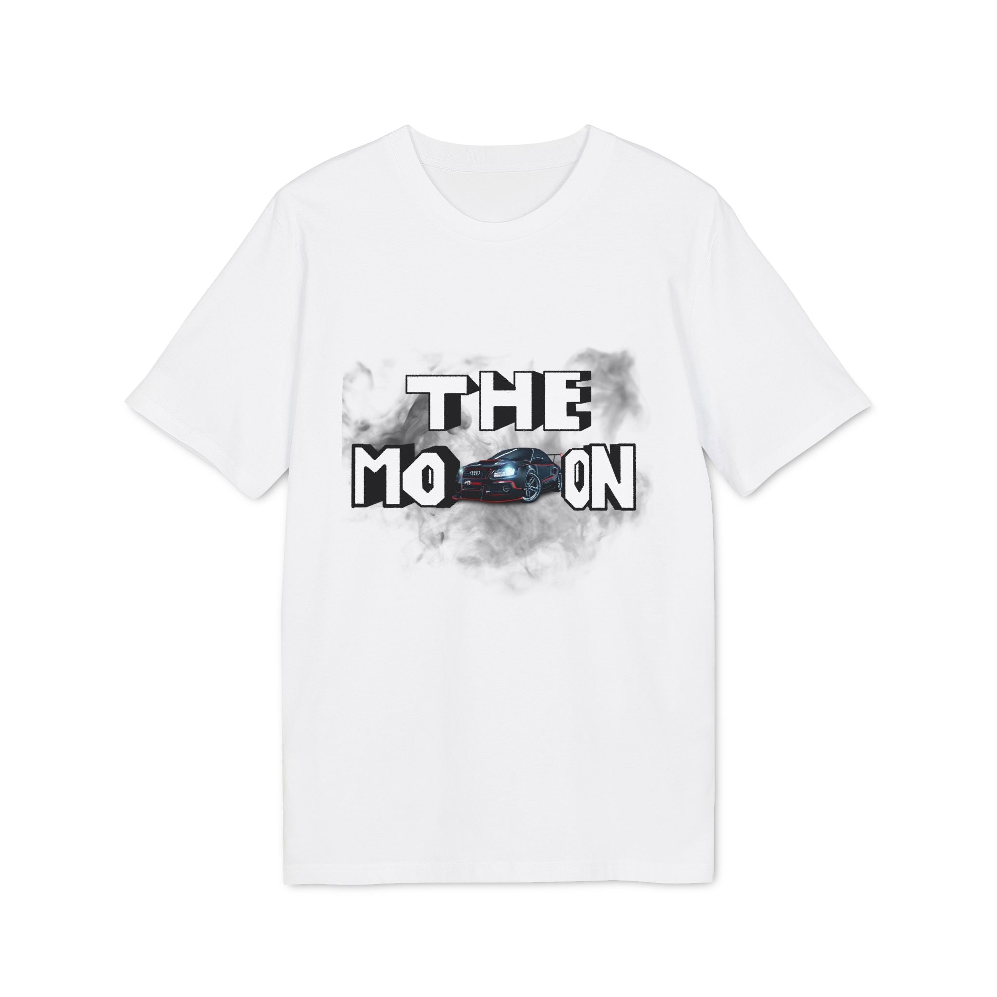The Moon Graphic T-Shirt — Space Lover Tee with Celestial Text